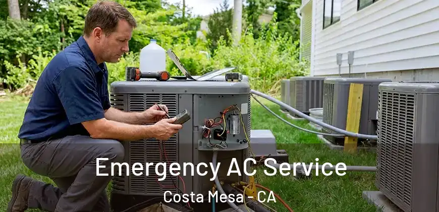 Emergency AC Service Costa Mesa - CA