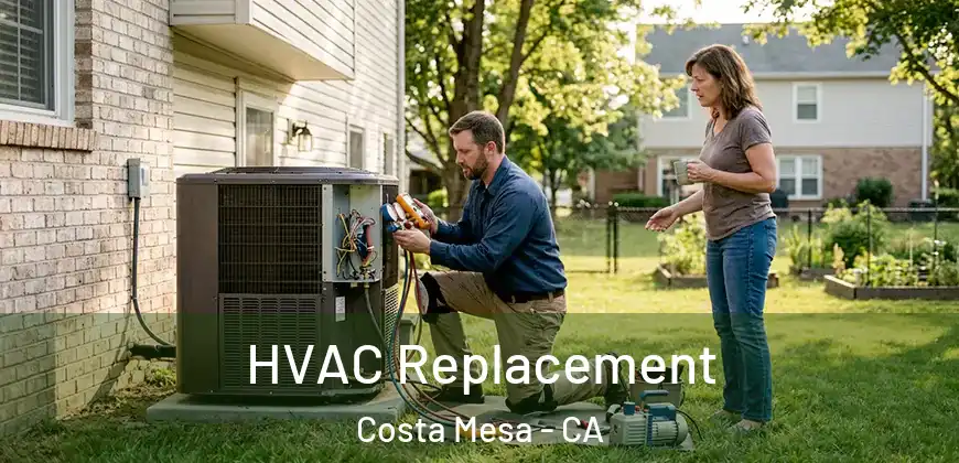 HVAC Replacement Costa Mesa - CA