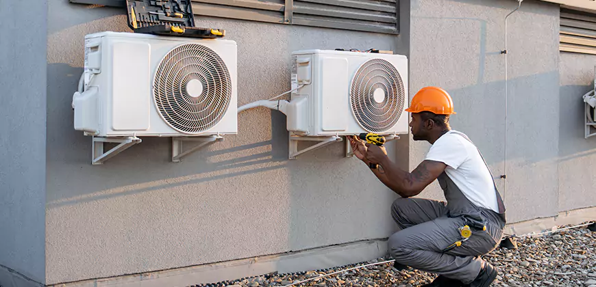 Central AC Outdoor Unit Cleaning in Costa Mesa