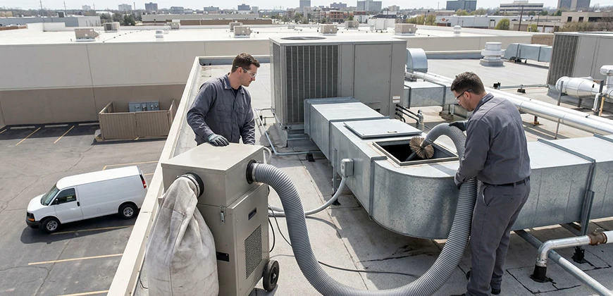 Commercial and Industrial Duct Cleaning in Costa Mesa