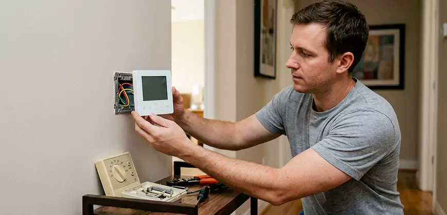 Heat Pump Thermostat Configuration in Costa Mesa